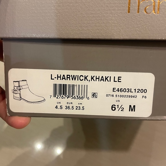 Franco Sarto Suede Leather Booties - Picture 8 of 8